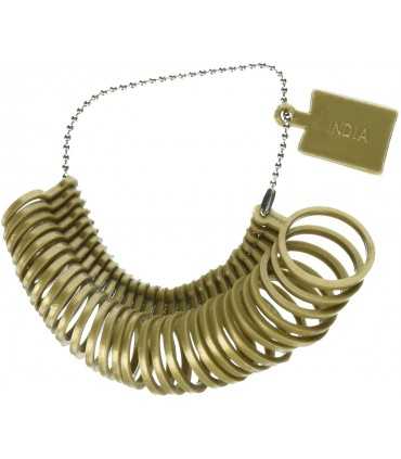 MEDIDOR DE DEDOS PARA ANILLOS DE PLÁSTICO