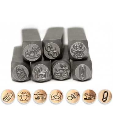 SET PUNZONES IMPRESS ART BABY, BEBÉ 7 UD