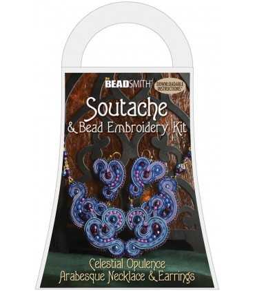 KIT SOUTACHE CELESTIAL OPULENCE AZUL BEAD SMITH