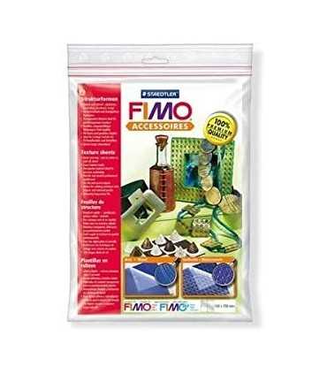 HOJAS GRABADO TEXTURAS FIMO MADERA/REJILLA