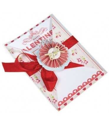 TROQUELES SIZZIX SIZZLITS SET FLOR ACORDEÓN