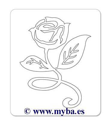 TROQUEL SIZZLITS SIZZIX FLOR ROSA CON TALLO Y HOJA
