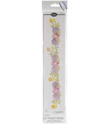 TROQUEL CENEFA SIZZIX SIZZLITS FLORES VID-2