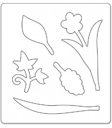 TROQUEL BIGZ RAMO HOJAS EILEEN HULL