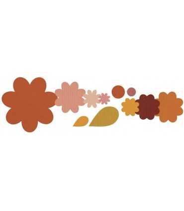 TROQUELES FRAMELITS 11 UD FLORES Y HOJAS