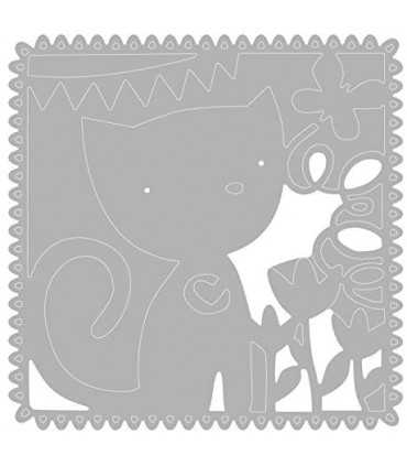 TROQUELES THINLITS GATITO JUGUETÓN DEBI POTTER