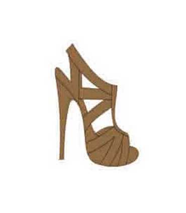 SILUETA DM DAYKA ZAPATO MUJER 20x23x0,3 CM