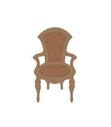 SILUETA DM DAYKA SILLA-4 MODERNA 20x11,5x0,3 CM