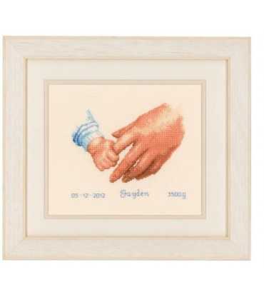 KIT PUNTO CRUZ MÁS QUE UN MILAGRO VERVACO 19x16 CM