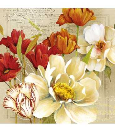 SERVILLETAS AMBIENTE 33x33cm 20 UD CORALIE