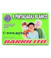 PINTACARAS Y PINTAFOAMY BARRILITO BLANCO 9 UD