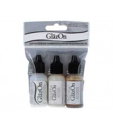 SET 3 FIJADORES 15 ML GLAZON PARA STAZON