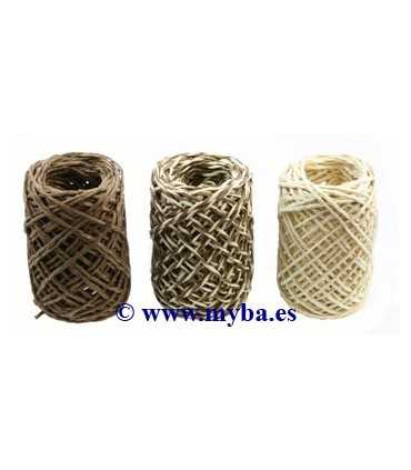 CORDÓN DE PAPEL 2 MM x 15 METROS 3 UD MIX NATURAL