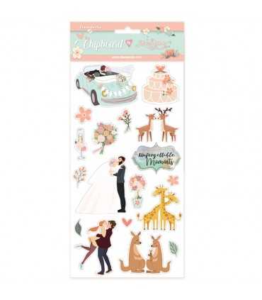 DIE CUTS STAMPERIA LOVE STORY JOHANNA RIVERO 15x30