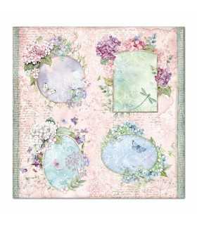 PAPELES SCRAP 10ud 12x12 HORTENSIA