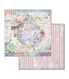 PAPELES SCRAP 10ud 12x12 HORTENSIA