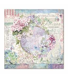 PAPELES SCRAP 10ud 12x12 HORTENSIA