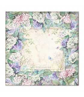 PAPELES SCRAP 10ud 12x12 HORTENSIA