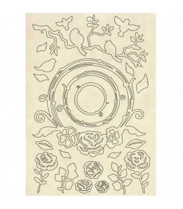 FORMAS MADERA 21x14 CM GARLANDS