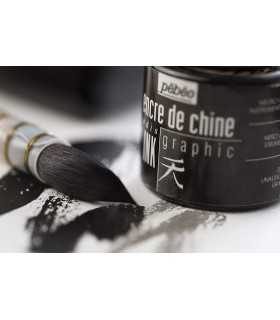 INDIA INK TINTA CHINA NEGRA PEBEO GRAPHIC 45ML.