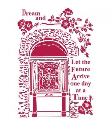 PLANTILLA STAMPERIA 21x29,7 CM LADY VAGABOND DREAM