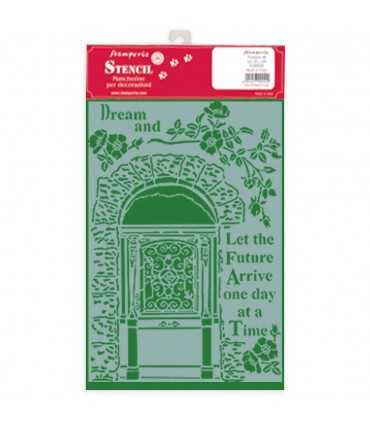 PLANTILLA STAMPERIA 21x29,7 CM LADY VAGABOND DREAM