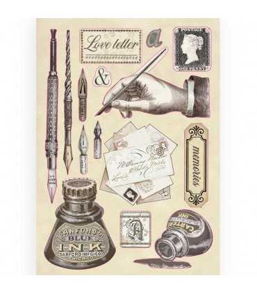 FORMAS MADERA 21x14 CM CALLIGRAPHY INK