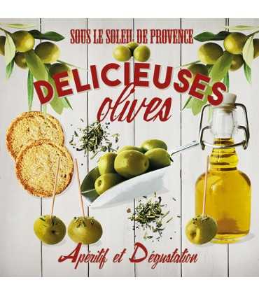 SERVILLETAS AMBIENTE 33x33cm 20 UD DELICIOUS OLIVE