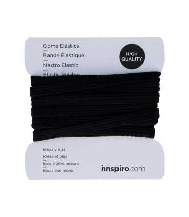 GOMA ELASTICA 5MM.X 3M.NEGRO