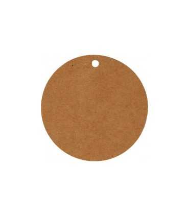 ETIQUETAS PAPEL KRAFT REDONDAS 45MM 50 UNIDADES