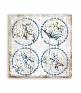 PAPELES SCRAP 10ud 12x12 ROMANTIC SEA DREAM