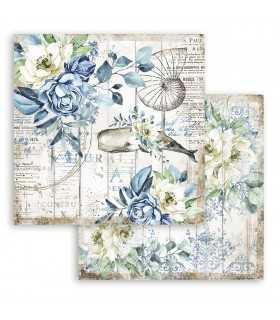 PAPELES SCRAP 10ud 12x12 ROMANTIC SEA DREAM