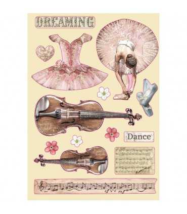 FORMAS MADERA A5 21x14 CM PASSION VIOLIN DANZA