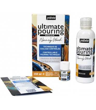 POURING KIT PEBEO 1 MEDIUM 250 ML + CATALIZAD.15ML