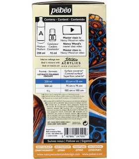 POURING KIT PEBEO 1 MEDIUM 250 ML + CATALIZAD.15ML