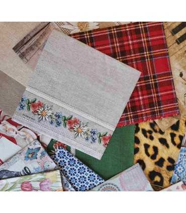 SERVILLETAS AMBIENTE MIX FONDOS, TEXTURAS  75 UD