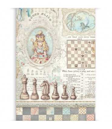 ACETATO IMPRESO A4 4+2 HOJAS ALICE