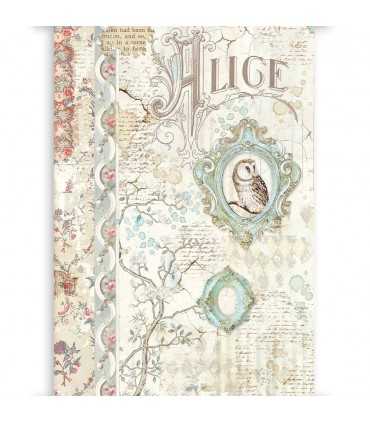 ACETATO IMPRESO A4 4+2 HOJAS ALICE