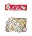 CLEAR DIE CUTS ALICE CHARMS 57 UNIDADES