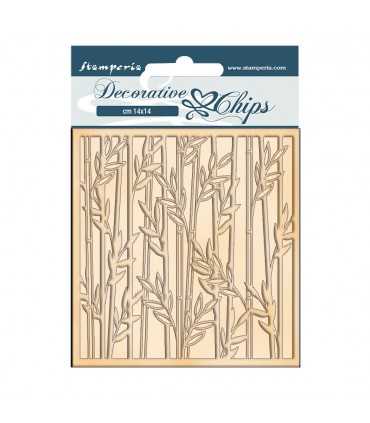 SILUETAS CARTON 14x14 CM JAPAN BAMBOO