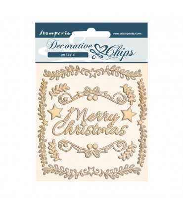 SILUETAS CARTON 14x14 CM CHRISTMAS FRAMES