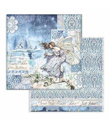 PAPELES SCRAP 6x6 PULGADAS WINTER TALES 10 UD