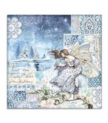 PAPELES SCRAP 6x6 PULGADAS WINTER TALES 10 UD