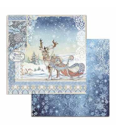 PAPELES SCRAP 6x6 PULGADAS WINTER TALES 10 UD
