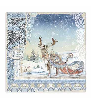 PAPELES SCRAP 6x6 PULGADAS WINTER TALES 10 UD