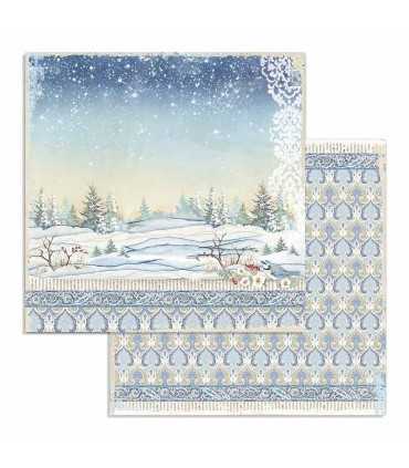 PAPELES SCRAP 6x6 PULGADAS WINTER TALES 10 UD