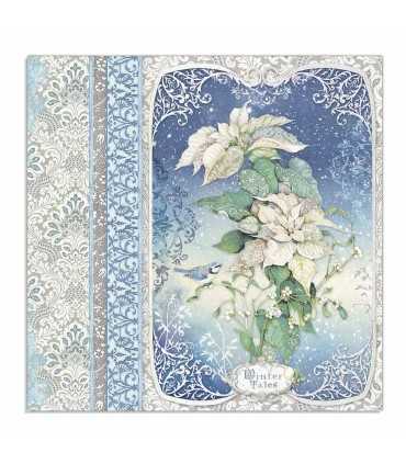 PAPELES SCRAP 6x6 PULGADAS WINTER TALES 10 UD