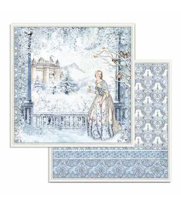 PAPELES SCRAP 6x6 PULGADAS WINTER TALES 10 UD