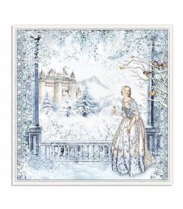 PAPELES SCRAP 6x6 PULGADAS WINTER TALES 10 UD