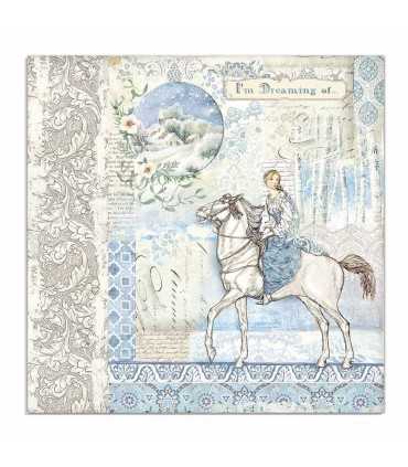 PAPELES SCRAP 6x6 PULGADAS WINTER TALES 10 UD